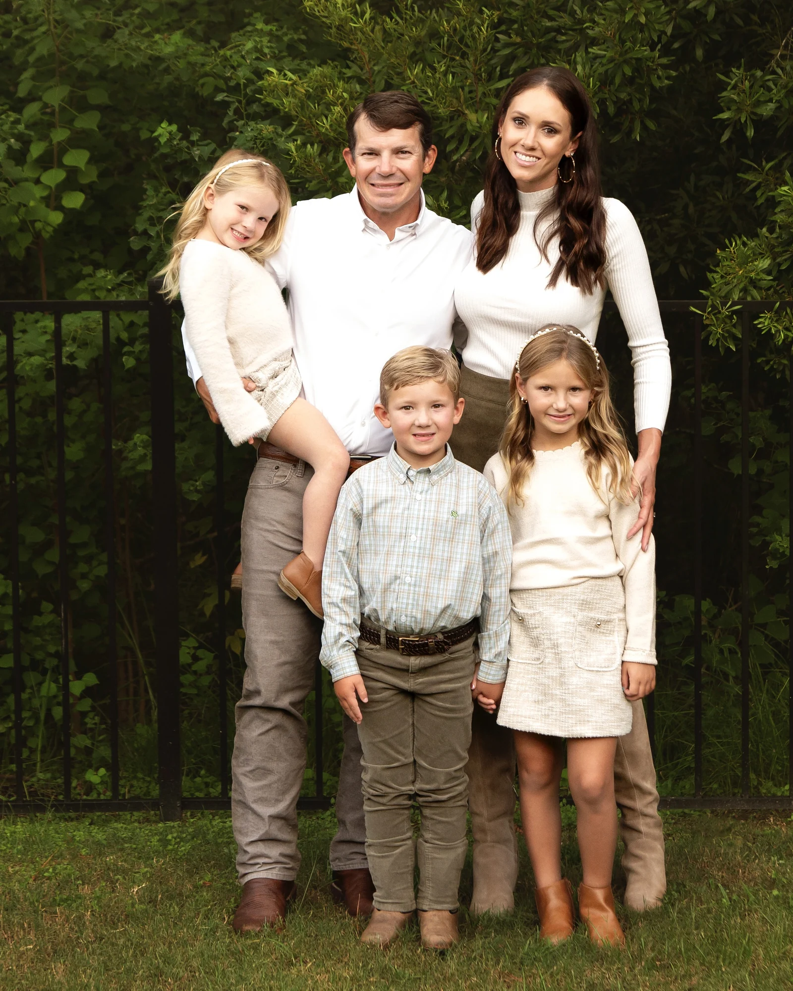 Sally Forshag with her family